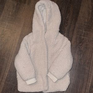 Cat & Jack Sherpa-like Warm Cozy Fluffy Jacket Size 3T